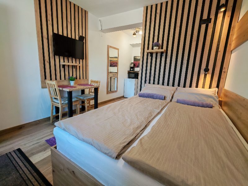 Family Apartment, 2 persons: kitchenette and dining corner.
